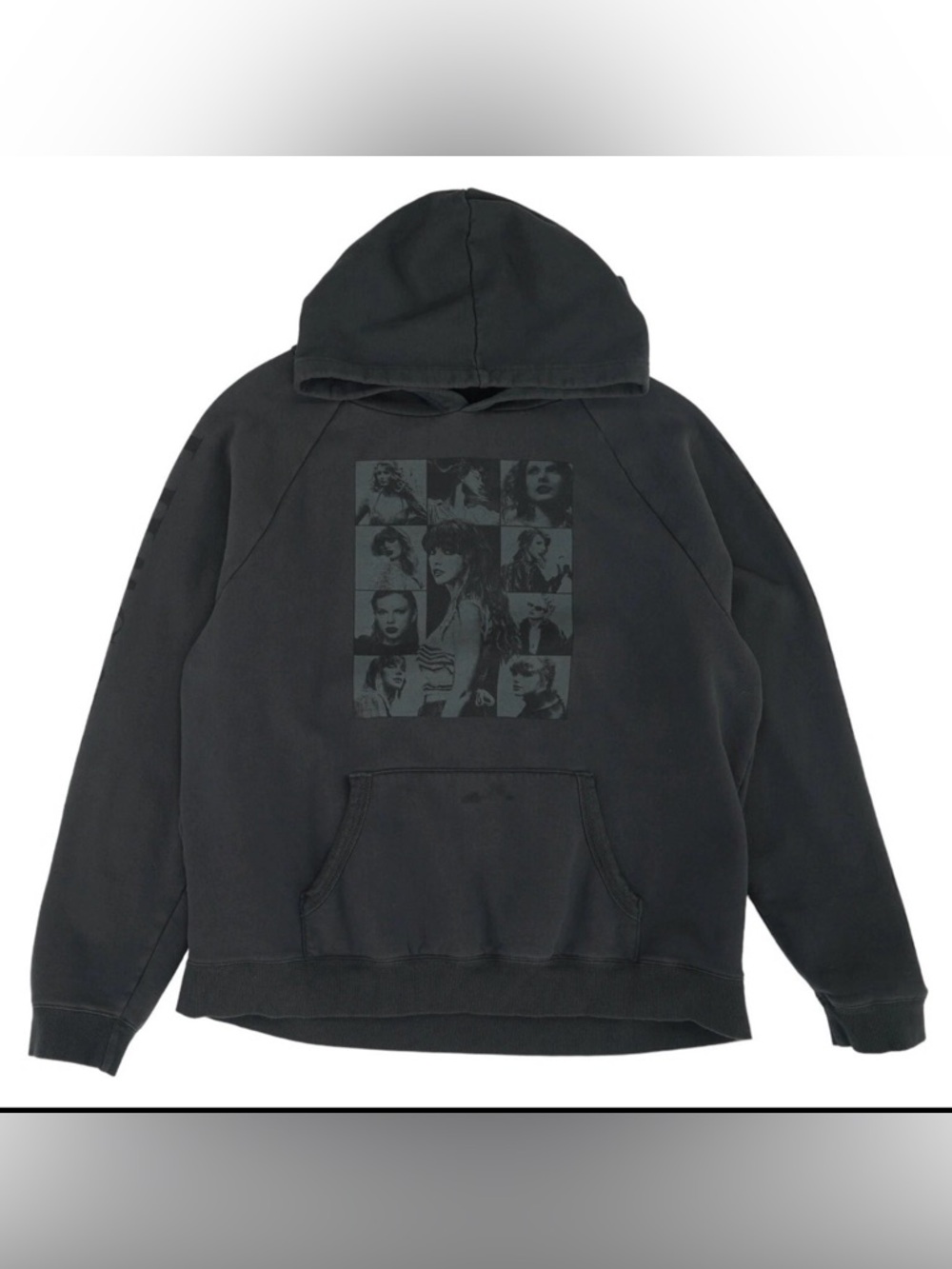 Taylor Swift The Eras Tour US Dates Black Hoodie